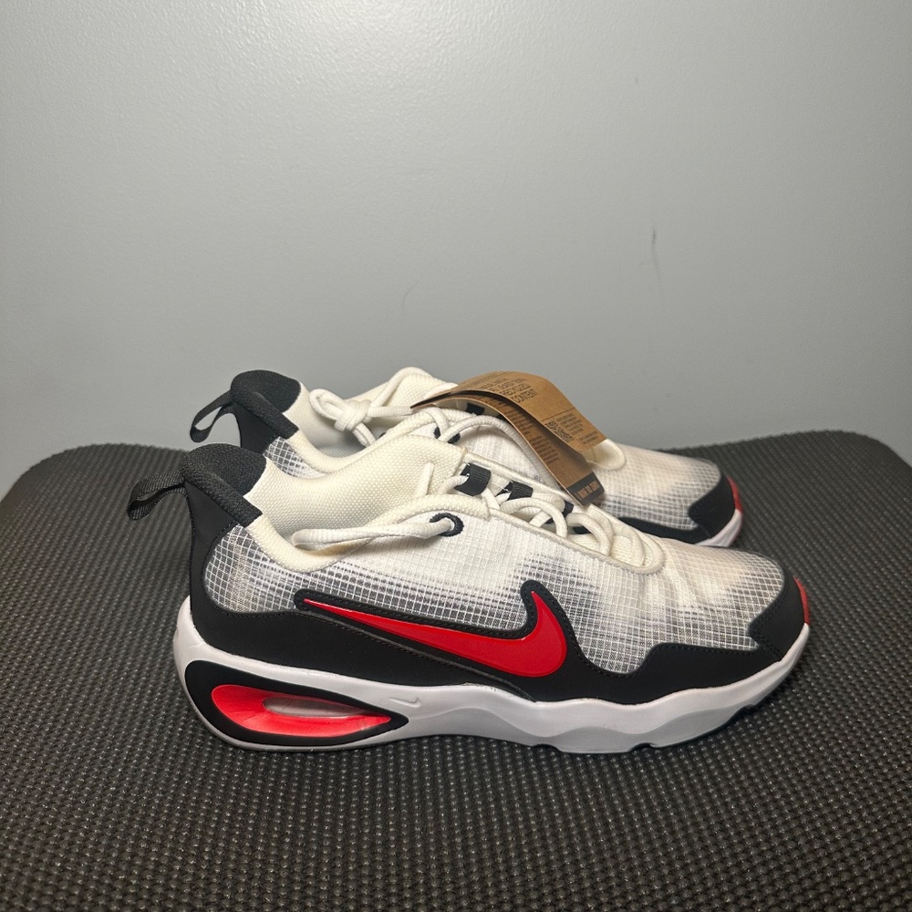 Nike Air Max Nova GS White University Red Black Kids Youth Sz 7Y FN4446-100 NWOB